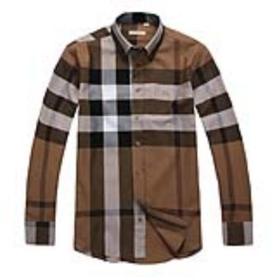 Cheap Burberry Men Shirts wholesale No. 540